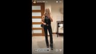 Hunt shared her look for date night out with boyfriend Derek Green. (Photo via Gracie Hunt's Instagram Story)